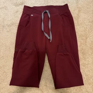 Figs Burgundy Zamora Jogger - XS/P